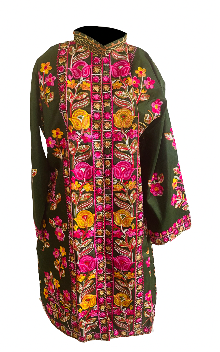Kashmiri Embroidery coat
