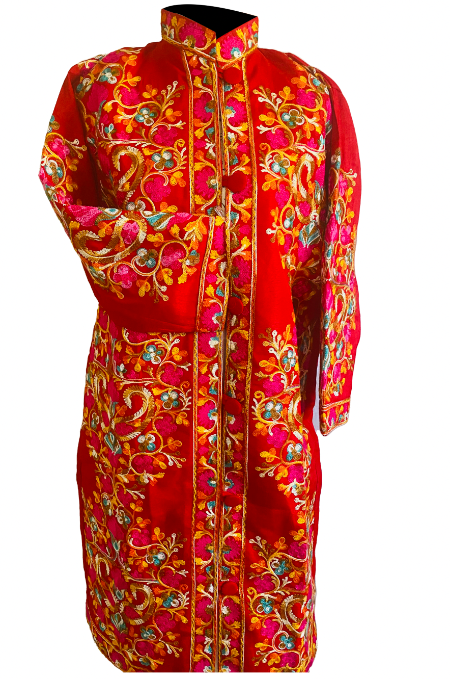 Kashmiri Embroidery coat