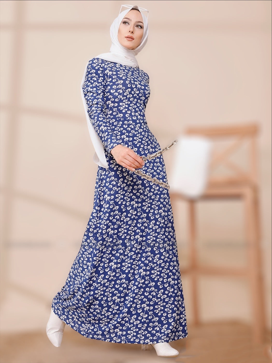 Floral Jersey Maxi (1pc)