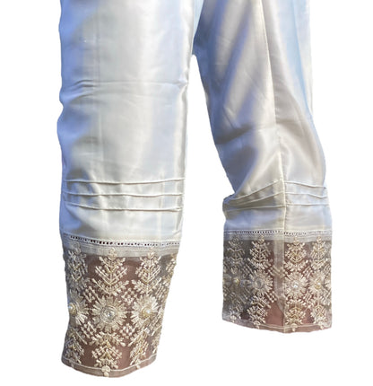 Pearl Embroidery Trouser