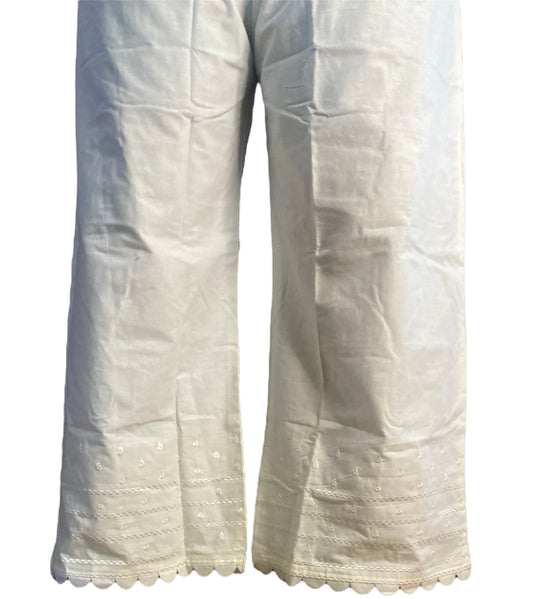 Bell style cotton trouser