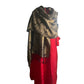 Glittery pattern Cashmere scarf