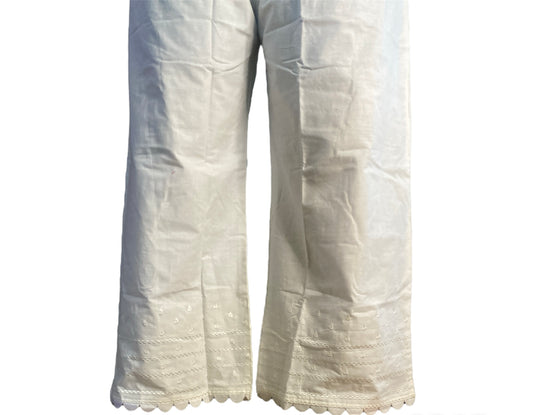 Bell style cotton trouser