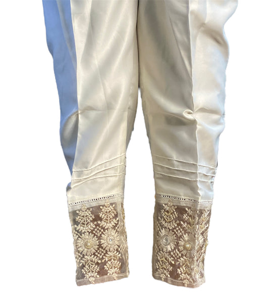 Pearl Embroidery Trouser